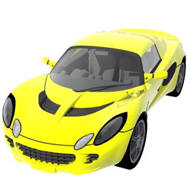 Lotus Elise 3D Object | FREE Artlantis Objects Download